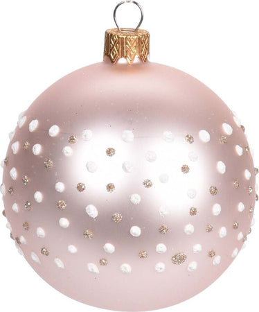Pz 6 palline per albero di natale in vetro con Glitter da Ø 10 cm pendaglio decorato Casa e cucina/Decorazioni per interni/Addobbi e decorazioni per ricorrenze/Decorazioni natalizie/Addobbi e decorazioni/Palle e palline MagiediNatale.it - Altamura, Commerciovirtuoso.it