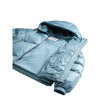 Woolrich giubbini donna woolrich - aliquippa short puffer jacket - azzurro da donna