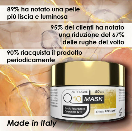 Q10-mask-makeup-ad-effetto-peel-off-antiage-water-resistant-|-arricchito-con-sodio-ialuronato-e-coenzima-q10-|-maschera-viso-antirughe-donna-50ml