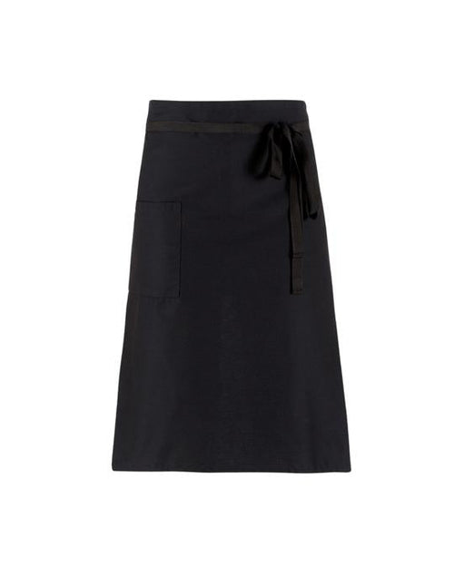 Grembiule Vita Matera Nero Grembiule Cuoco con Tasca