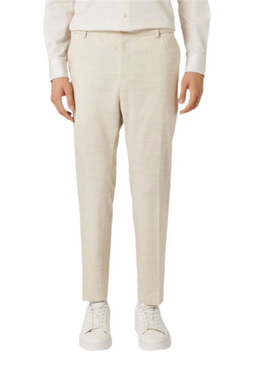 calvin klein Pantaloni MODERN TEXTURE TAPERED PANTS da uomo