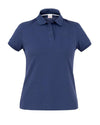 Polo Susan Blu Polo Donna Elasticizzata Tessuto Tecnico Piquet Traspirante