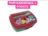 PORTA MERENDA CON POSATE PERSONAGGI DISNEY A SCELTA
