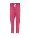 Pantalone Pitagora Fucsia Unisex 100% Cotone Medico Farmacista Dentista Infermiere