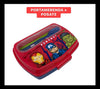 PORTA MERENDA CON POSATE PERSONAGGI DISNEY A SCELTA