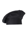 Cappello Cuoco Nero Regolabile con Velcro