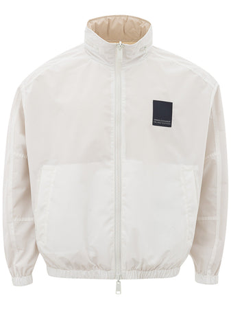 Armani Exchange Giubbino Bomber in tessuto Tecnico Double Face da uomo