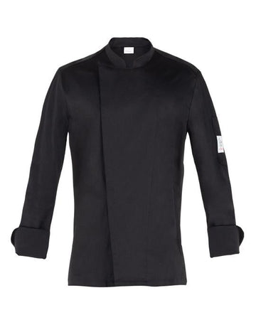 Giacca Augustin Nero Giacca Cuoco Elasticizzata