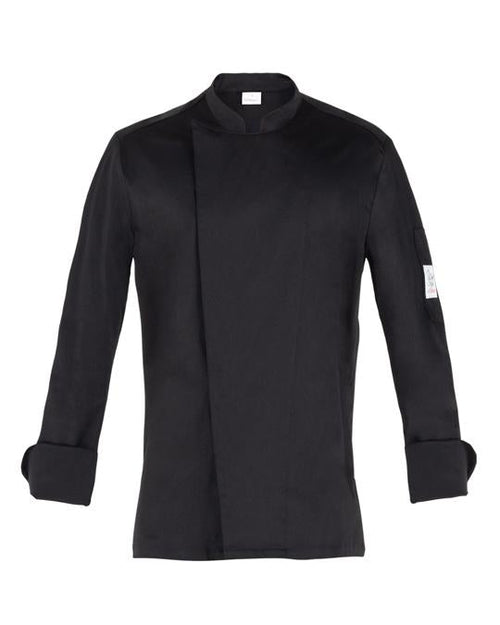 Giacca Augustin Nero Giacca Cuoco Elasticizzata