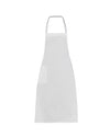 Grembiule Pettorina Ancona Bianco Grembiule Cuoco con Tasca