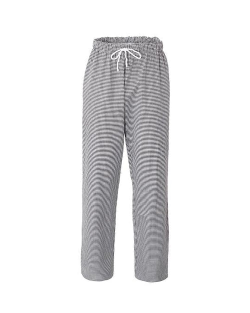 Pantalone Cuoco Plutone Quadretto Pantalone Comodo con Laccio Cucina