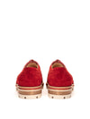 Christian Louboutin Mocassino Stringato Inglese in Suede da donna
