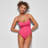 Costume Intero Gisela Tinta Unita Staccabile Donna