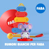 FABA Bianca Notte - musiche, canzoni e suoni - gioco sonoro educativo - RACCONTASTORIE NON INCLUSO