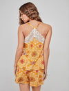 Pigiama Donna Gisela Primavera/Estate 2/20269S Corto con Pizzo Stampato