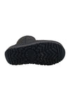 Stivaletti bambina Grunland Junior Crom nero suede - Stile caldo con elastico