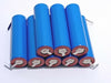 Mega Kit 7x Pile Batterie 18650 Ioni di Litio 3.7V 4800mAh - Con Linguette Paglietta per Saldare Pacco Batterie Ricambio