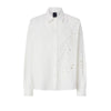 Pinko camicie donna pinko - centoundici camicia popeline - bianco da donna