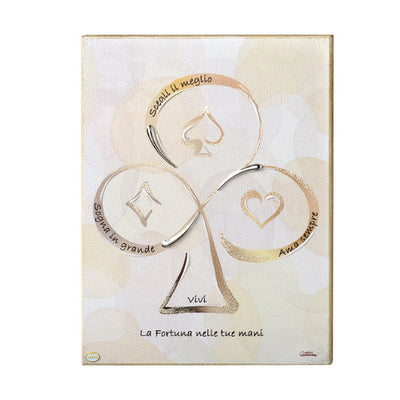 Quadro ACCA 'La fortuna nelle tue mani' QD.352 25X33