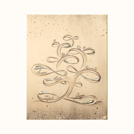 Quadro ACCA 'Infiniti Auguri' QD.808 20X28