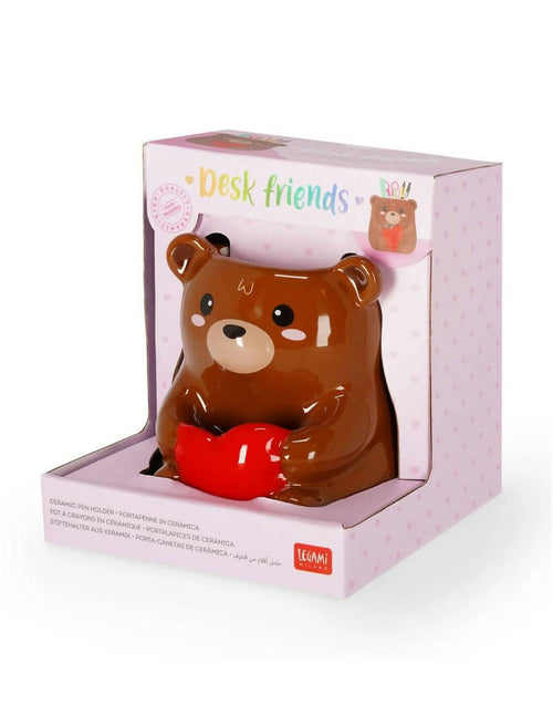 Portapenne In Ceramica Teddy Bear Legami