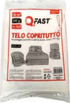 QFAST---TELO-COPRITUTTO-PROTETTIVO-IN-POLIETILENE-RIGENERATO-A-BASSA-DENSITA'---4x4mt-240gr---TRASPARENTE-E-IMPERMEABILE