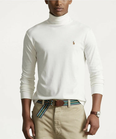 Polo Ralph Lauren Dolcevita Uomo in cotone SOFT COTTON ROLL NECK - Maglietta a manica lunga