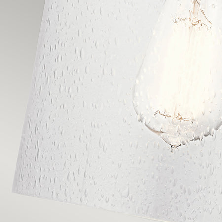 Applique Industrial Nordico Kitner Acciaio Ottone Naturale Vetro 1 Luce E27