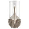 Applique Contemporanea Nye Acciaio Peltro Classico 1 Luce E14