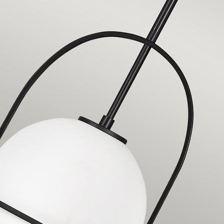 Sospensione Industrial Nordica Somerset Acciaio Nero 1 Luce E27