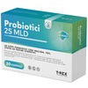 T-rex integratori Probiotici 25 MLD con 30 ceppi. Con prebiotici (Inulina e FOS), Zinco ed enzimi digestivi Fibrazyme™ - 30 capsule