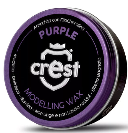 Cera Liquida Effetto Bagnato Crest Wet Look – Styling Lucido Tenuta Media, Modellante Professionale Capelli Uomo, Definizione e Brillantezza Naturale