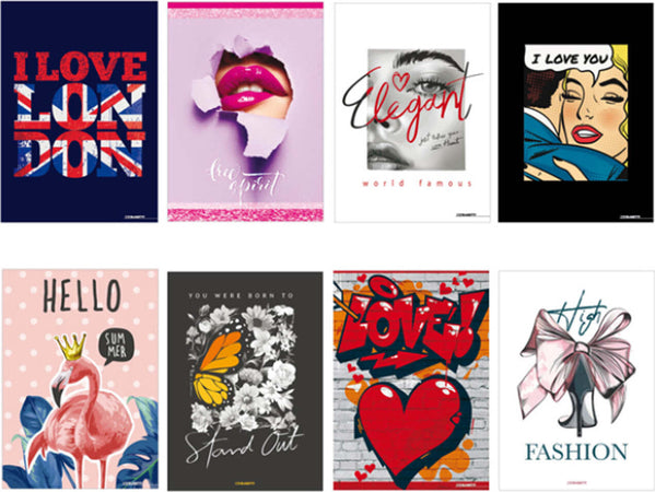 Quadeni-Maxi-Teen-Girl-rigatura-1R-10-pezzi-Blasetti