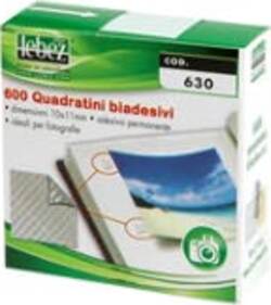 Quadratini biadesivi per foto - 10 mm x 11 mm - trasparente - Lebez - conf. 600 pezzi Fai da te/Ferramenta/Adesivi e sigillanti/Nastro adesivo/Nastro di montaggio Eurocartuccia - Pavullo, Commerciovirtuoso.it