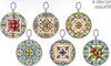 Quadretto Piastrella Ornamentale In Ceramica 11 Cm Terra E Sole 6 Decori 828911 Casa e cucina/Decorazioni per interni/Arte/Poster e stampe Trade Shop italia - Napoli, Commerciovirtuoso.it