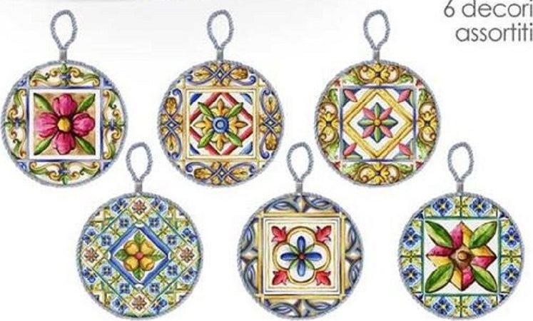 Quadretto Piastrella Ornamentale In Ceramica 11 Cm Terra E Sole 6 Decori 828911 Casa e cucina/Decorazioni per interni/Arte/Poster e stampe Trade Shop italia - Napoli, Commerciovirtuoso.it