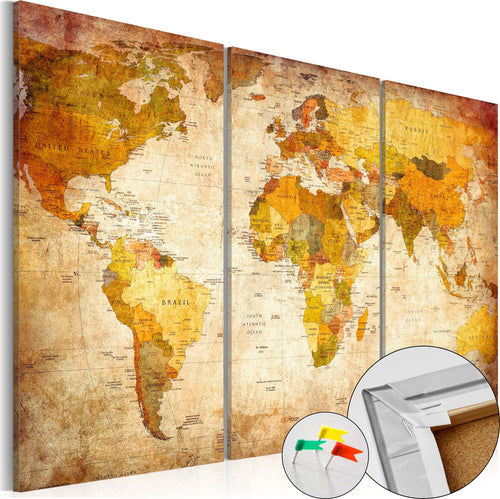 Quadri-di-sughero-Antique-Travel-[Cork-Map]
