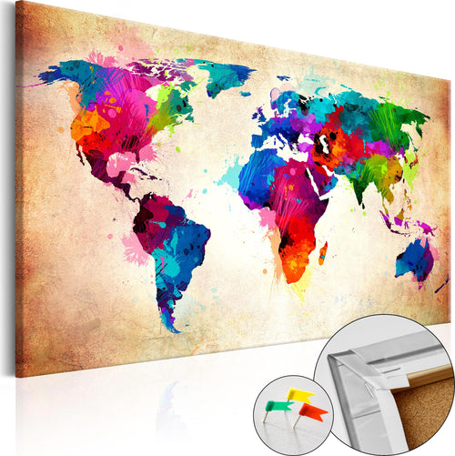 Quadri-di-sughero-Colourful-Ranger-[Cork-Map]