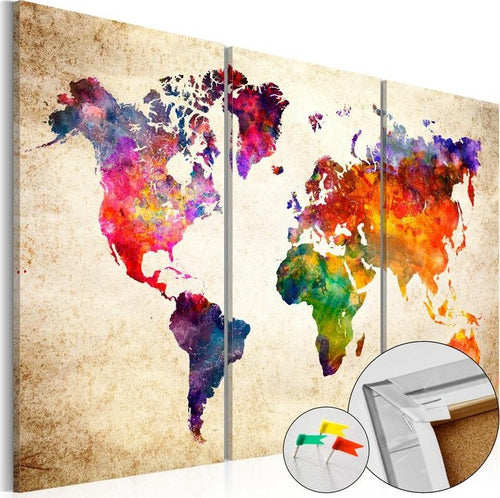Quadri-di-sughero-Corkboard-Map-in-Watercolor