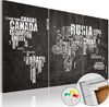 Quadri-di-sughero-El-Mundo-[Cork-Map]