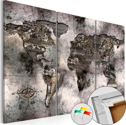 Quadri-di-sughero-Opalescent-Map-[Cork-Map]