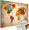 Quadri-di-sughero-Painted-World-[Cork-Map]