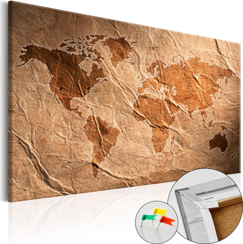 Quadri-di-sughero-Paper-Map-[Cork-Map]