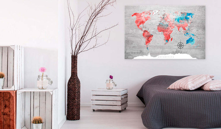 Quadri-di-sughero-Red-Roam-[Cork-Map]