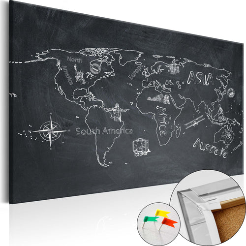 Quadri-di-sughero-Travel-broadens-the-Mind-[Cork-Map]