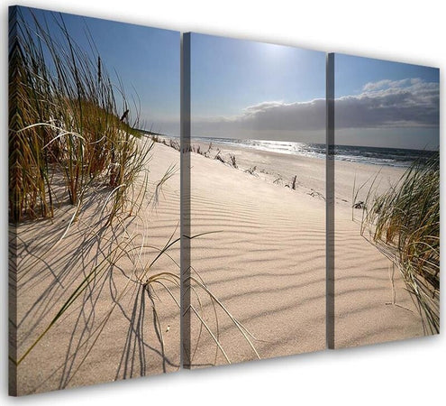 Quadri-Quadro-Multipannello-Spiaggia-Dune-Mare