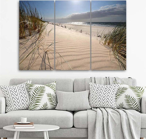 Quadri-Quadro-Multipannello-Spiaggia-Dune-Mare