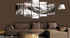 Quadri-su-vetro-acrilico-Brown-Glitter-Glass