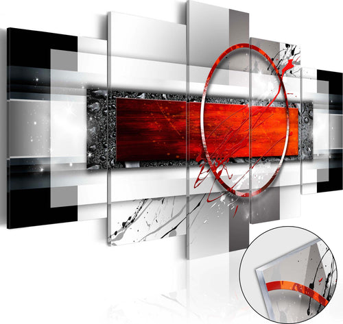 Quadri-su-vetro-acrilico-Carmine-Missile-[Glass]