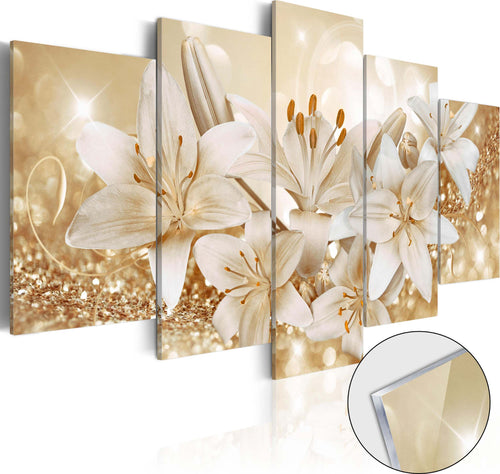 Quadri-su-vetro-acrilico-Golden-Bouquet-[Glass]